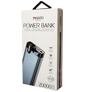 پاور بانک  یسیدو مدل YP-25 ظرفیت 20000 میلی آمپر ساعت