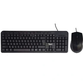 کیبورد و ماوس سیمی لیگو Liggo KM-606