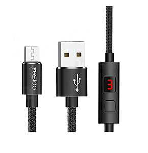 کابل تبدیل USB به USB-C یسیدو مدل CA-46 طول 1.2 متر