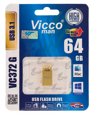فلش مموری ویکومن مدل VC372 USB3 ظرفیت 64 گیگابایت