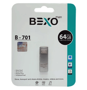فلش مموری بکسو مدل B-701 USB3.0 ظرفیت 64 گیگابایت