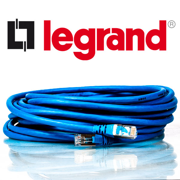 پچ کورد کابل شبکه CAT6 UTP LEGRAND لگراند 5 متری - تمام مس