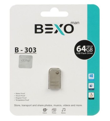فلش 303-bexo 64gb usb2  b