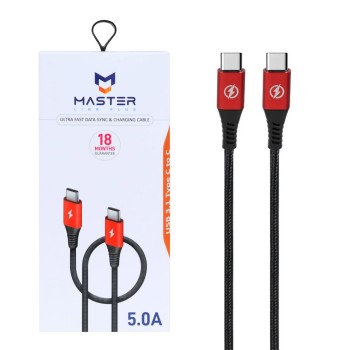 کابل شارژ فست MASTER Type-C مدل ETM 002
